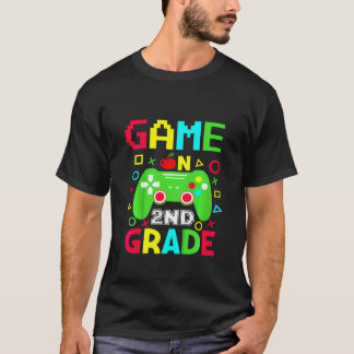 Camiseta Niños De Vuelta Al Juego Escolar En Juegos De Segu