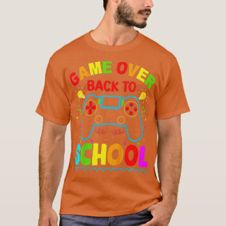 Camiseta Niños De Vuelta Al Juego Gracioso De La Escuela Po