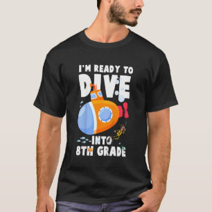 Camiseta Niños De Vuelta Al Submarino Escolar Listos Para E