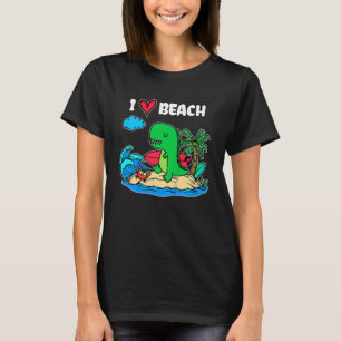 Camiseta Niños Declaración de Guay Niños Dinosaurios Surfin