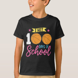 Camiseta Niños Del 100° Día De Chicas Escolares Que Golpeé 