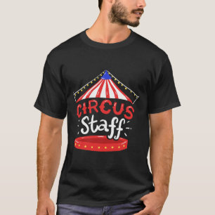 Camiseta Niños Del Circus Staff Niños Temática De Cumpleaño