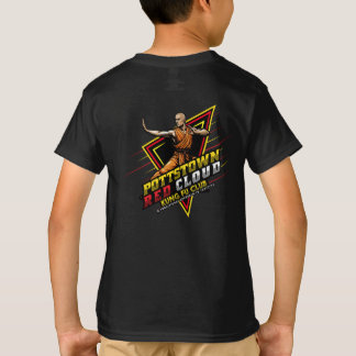 Camiseta Niños del Club Kung Fu de la Nube Roja Pottstown