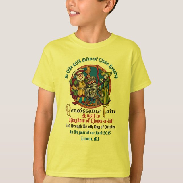 Camiseta Niños del MCA 40.o (Anverso)
