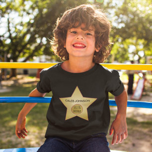 Camiseta Niños del superlativo de Hollywood de la estrella