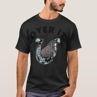 Camiseta Niños deportivos de salto de caballo