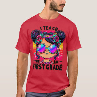Camiseta Niños desordenados Chicas de primer grado de Bun n