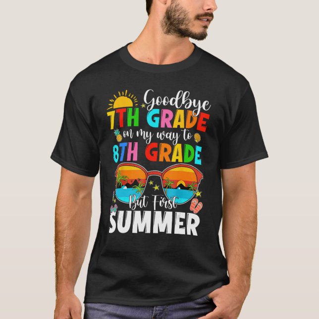 Camiseta Niños despiden graduación de 7º Grado hasta 8º Gra (Anverso)
