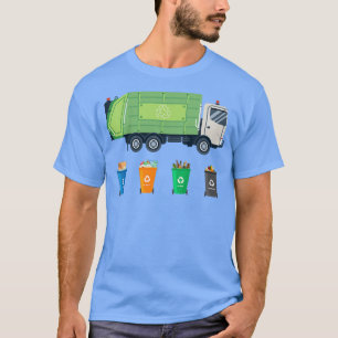 Camiseta Niños Día de la basura Desperdicio separación Cami