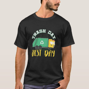 Camiseta Niños Día de la basura Mejor Día de Gestión de