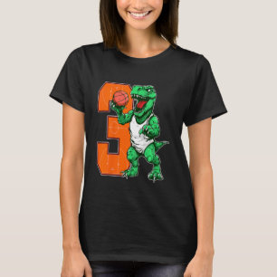 Camiseta Niños Dinosaurios Baloncesto Niño de 3 años 3 años