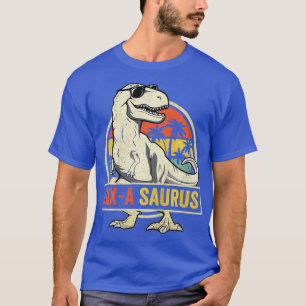 Camiseta Niños Dinosaurios de 6 años Cumpleaños 6 Rex Dino 