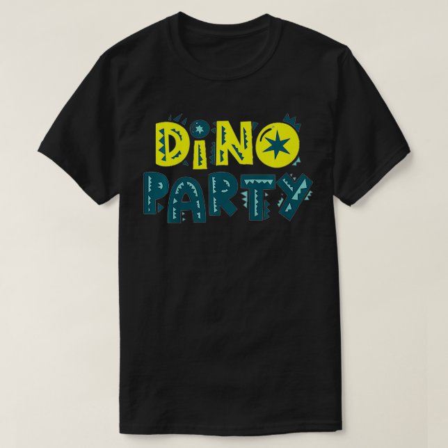 Camiseta Niños Dinosaurios Especies Dino Fan Fiestas bebés (Diseño del anverso)