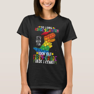 Camiseta Niños Dinosaurios Fidget Toy So Long Kindergarten