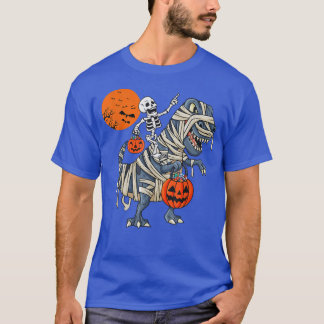 Camiseta Niños Dinosaurios Skeleton Mummy Scary T re Cute