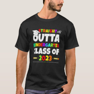 Camiseta Niños Directamente Fuera De La Clase Kindergarten