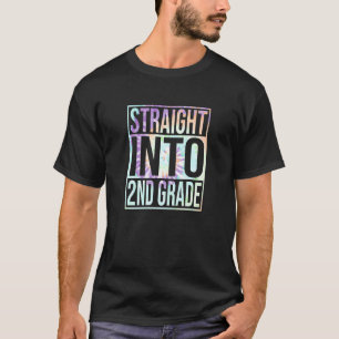 Camiseta Niños Directo A 2do Grado Primer Día De Escuela B