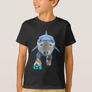 Camiseta Niños Divertidos 67 Meme Tralalero Tralala Corredo