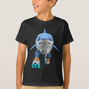Camiseta Niños Divertidos 67 Meme Tralalero Tralala Corredo