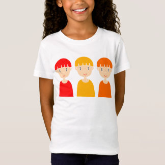 Camiseta Niños divertidos al estilo pop.