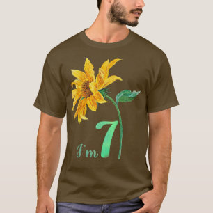 Camiseta Niños Divertidos Amantes Cutes Tengo Siete Años