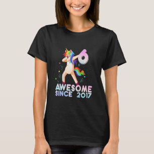 Camiseta Niños Divertidos Dabbing Unicornio Regalos de cump