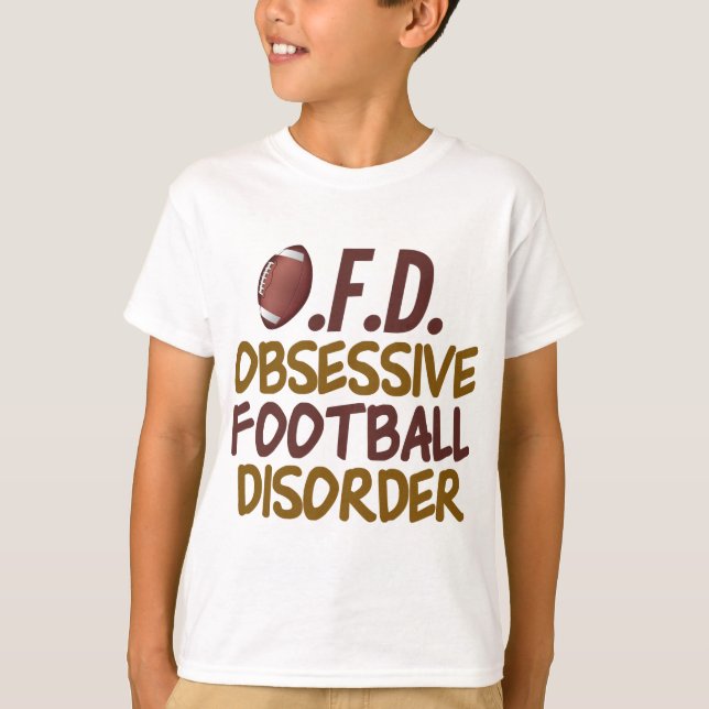 Camiseta Niños divertidos de fútbol (Anverso)
