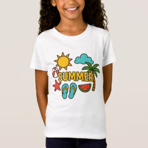 Camiseta Niños divertidos de verano