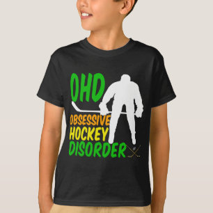 Camiseta Niños divertidos del hockey