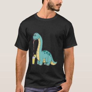 Camiseta Niños divertidos dinosaurios lemonados Soda Pop Di