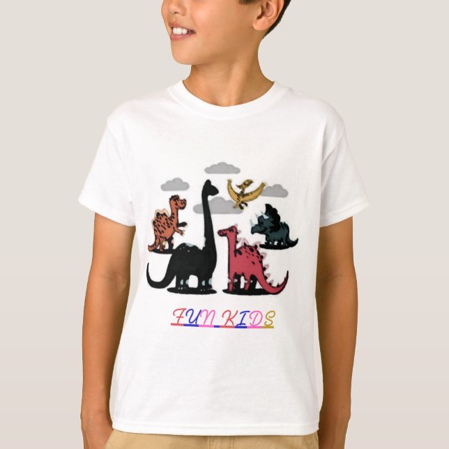 Camiseta Niños divertidos en navidad (Anverso)