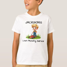 Niños divertidos Lawn Mower T-Shirt o Hoodie