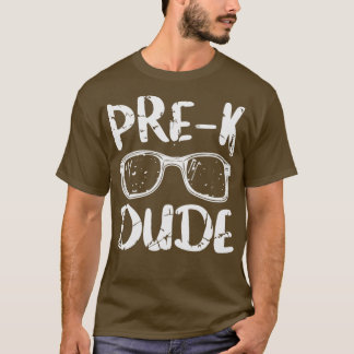 Camiseta Niños divertidos pre-K Dude primer día de escuela