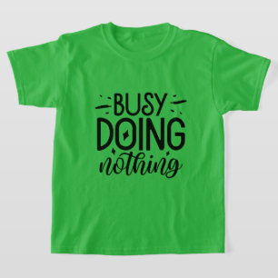 Camiseta Niños divertidos unisex sarcasmo palabra arte