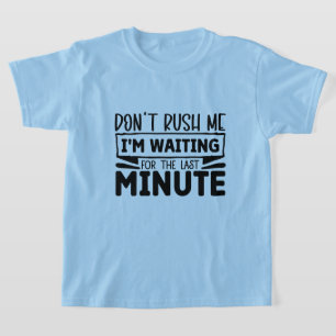 Camiseta Niños divertidos unisex sarcasmo palabra arte