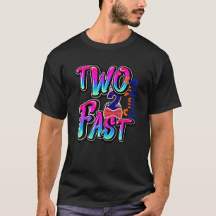 Camiseta Niños Dos Rápidos 2 Carreras Curiosa 2 Niño De Cum
