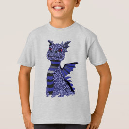 Camiseta Niños dragones de diamantes azules