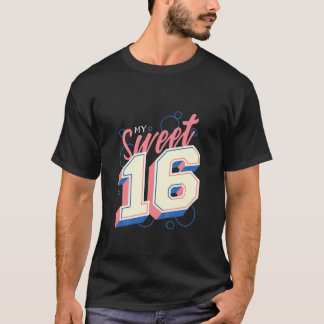 Camiseta Niños Dulces Princesas Del 16 Aniversario