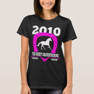 Camiseta Niños ecuestres dan regalo 2010 Caballo de cumple