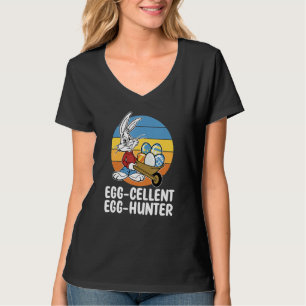 Camiseta Niños Eggcellent Egg Hunter Easter Bunny Basket Sq