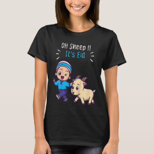 Camiseta Niños Eid Al Adha Eid Al Adha Mubarak Oh Oveja