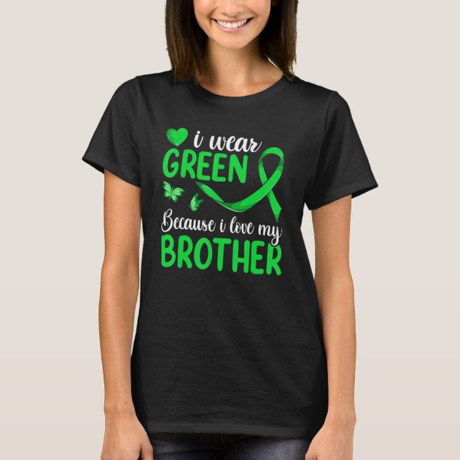 Camiseta Niños El Linfoma Que Coincide Yo Me Pongo Verde Pa (Anverso)