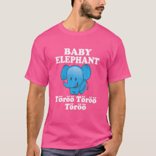 Camiseta Niños: Elefante bebé Papi lindo elefantes de circo