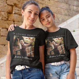 Camiseta Niños En Amable Memoria   5 Collage de Fotos   Mem