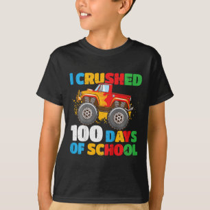 Camiseta Niños En El 100° Día De Los Niños Que Aplasté 100 
