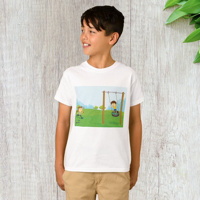 Camiseta Niños En El Parque (Subido por el creador)