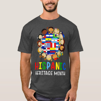 Camiseta Niños en la celebración del Mes de la Herencia His