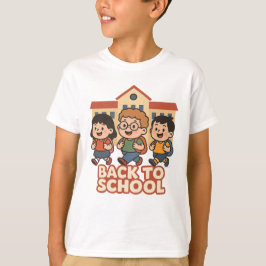 Camiseta Niños en la escuela