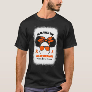 Camiseta Niños En Marzo Usamos Naranja Ms Esclerosis Múltip