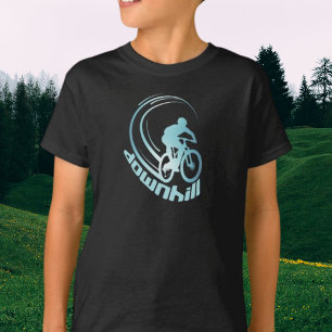 Camiseta Niños en ropa MTB de la motocicleta montañosa de d